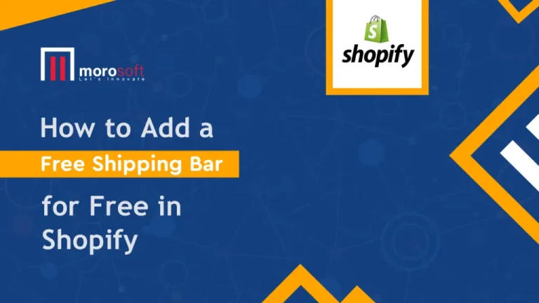 How to Add a Free Shipping Bar for Free in Shopify